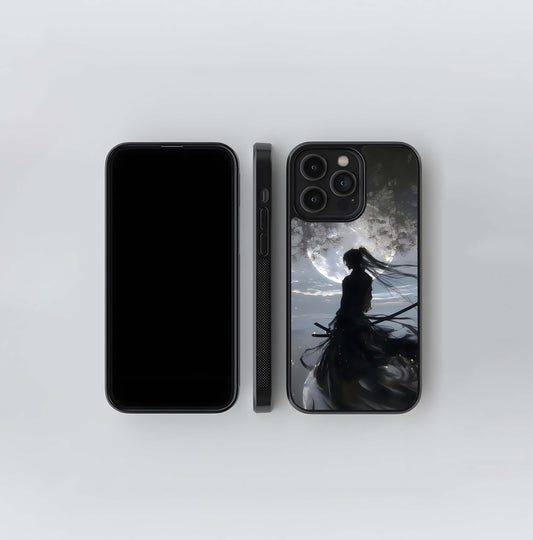 Moonlit Blade Dancer Glass Case