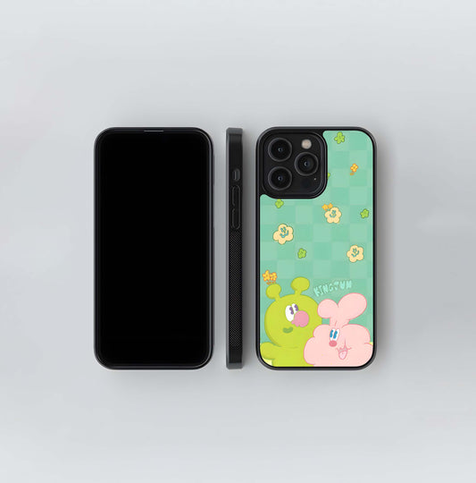 Bubbly Bloom Buds Glass Case