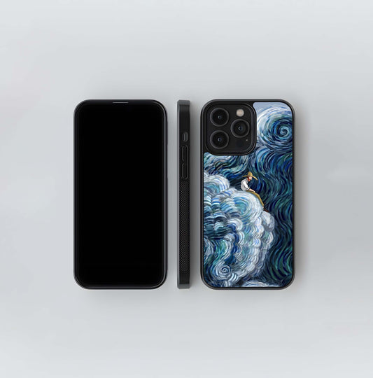 Impressionist Cloud Surfer Glass Case