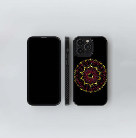 Bejeweled Mandala Glass Case