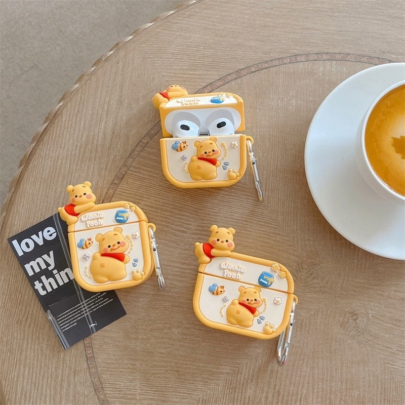 Winnie the Pooh AirPods Case AIRPODS PRO 2 Adorable protective cover for your AirPods pro 2