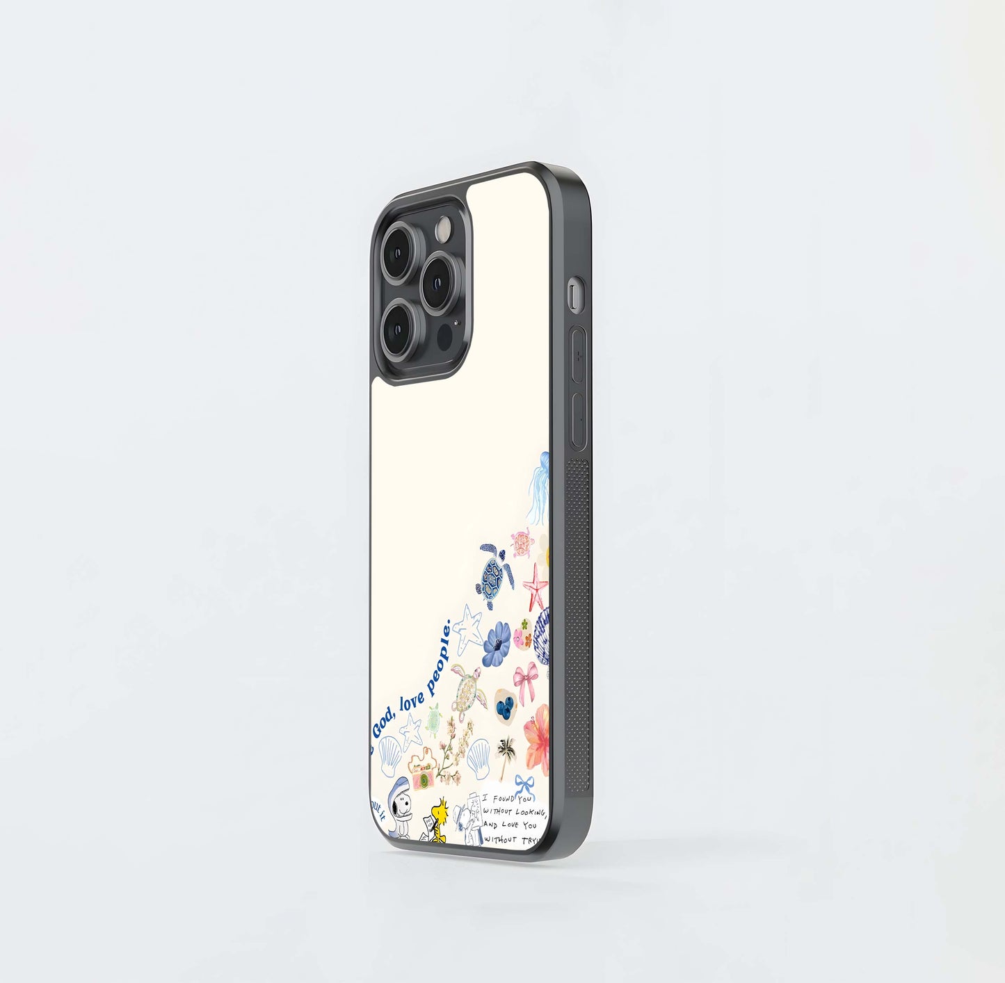 Joyful Beach Vibes Glass Case