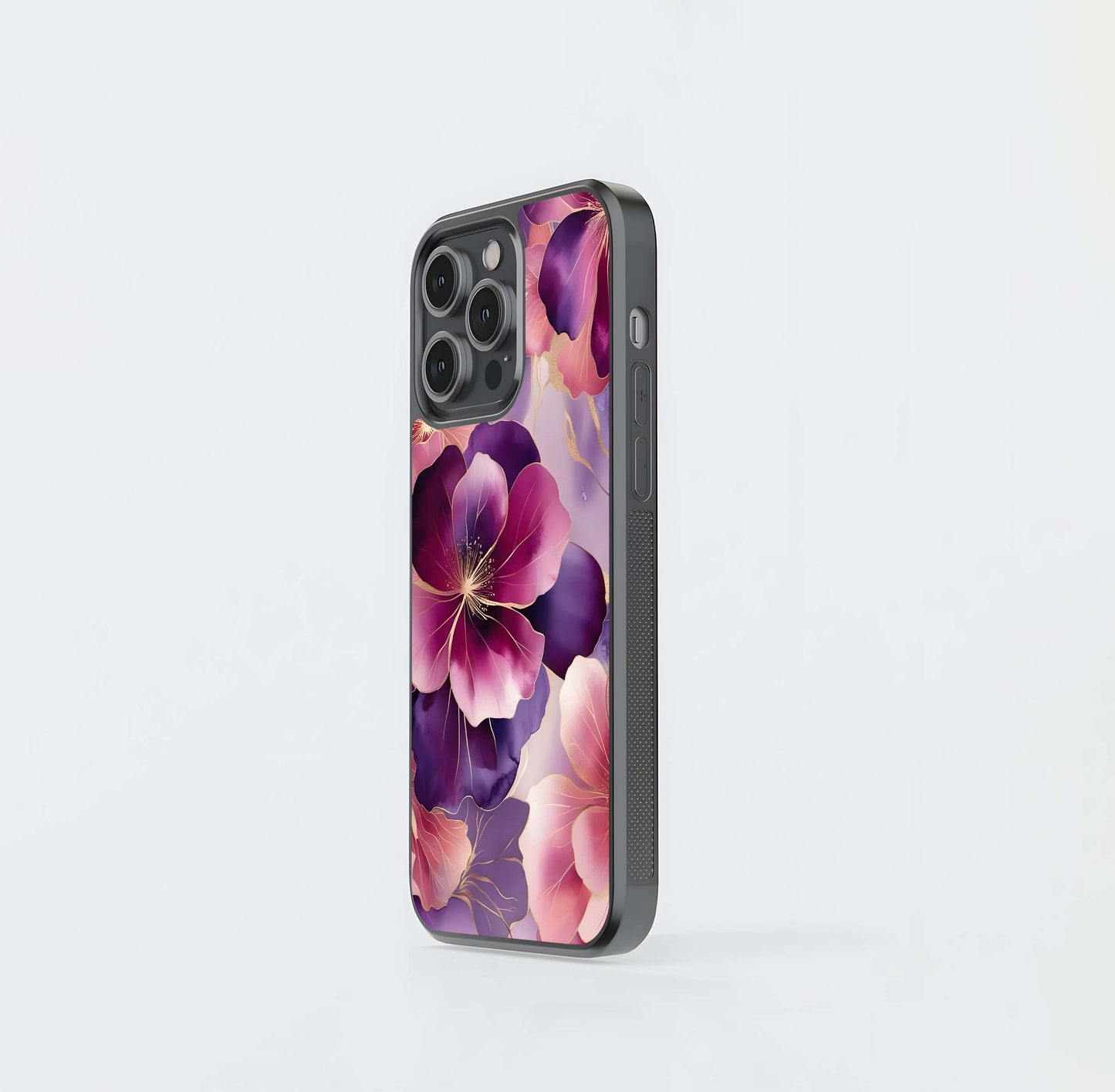 Velour Bloom Glass Case