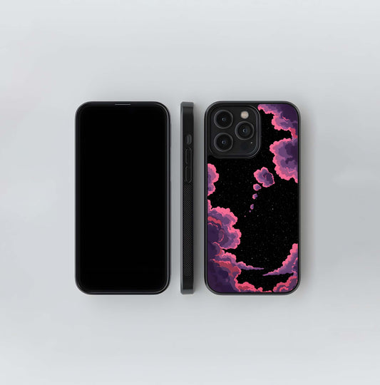 Cosmic Cloud Journey Glass Case