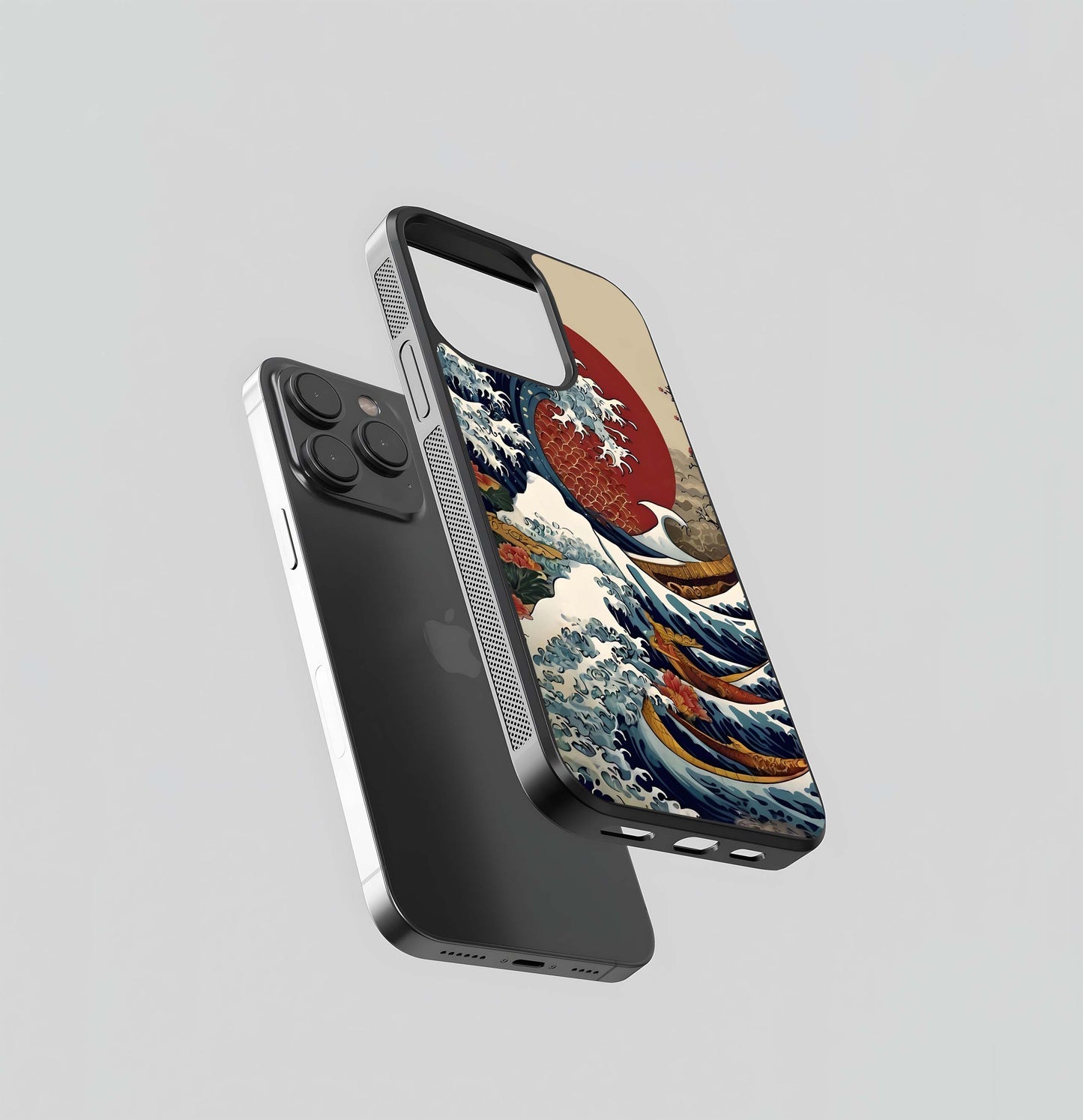 Crimson Voyage Glass Case