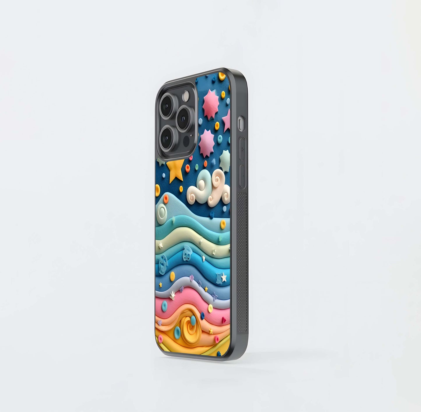 Candy Cloud Chaos Glass Case
