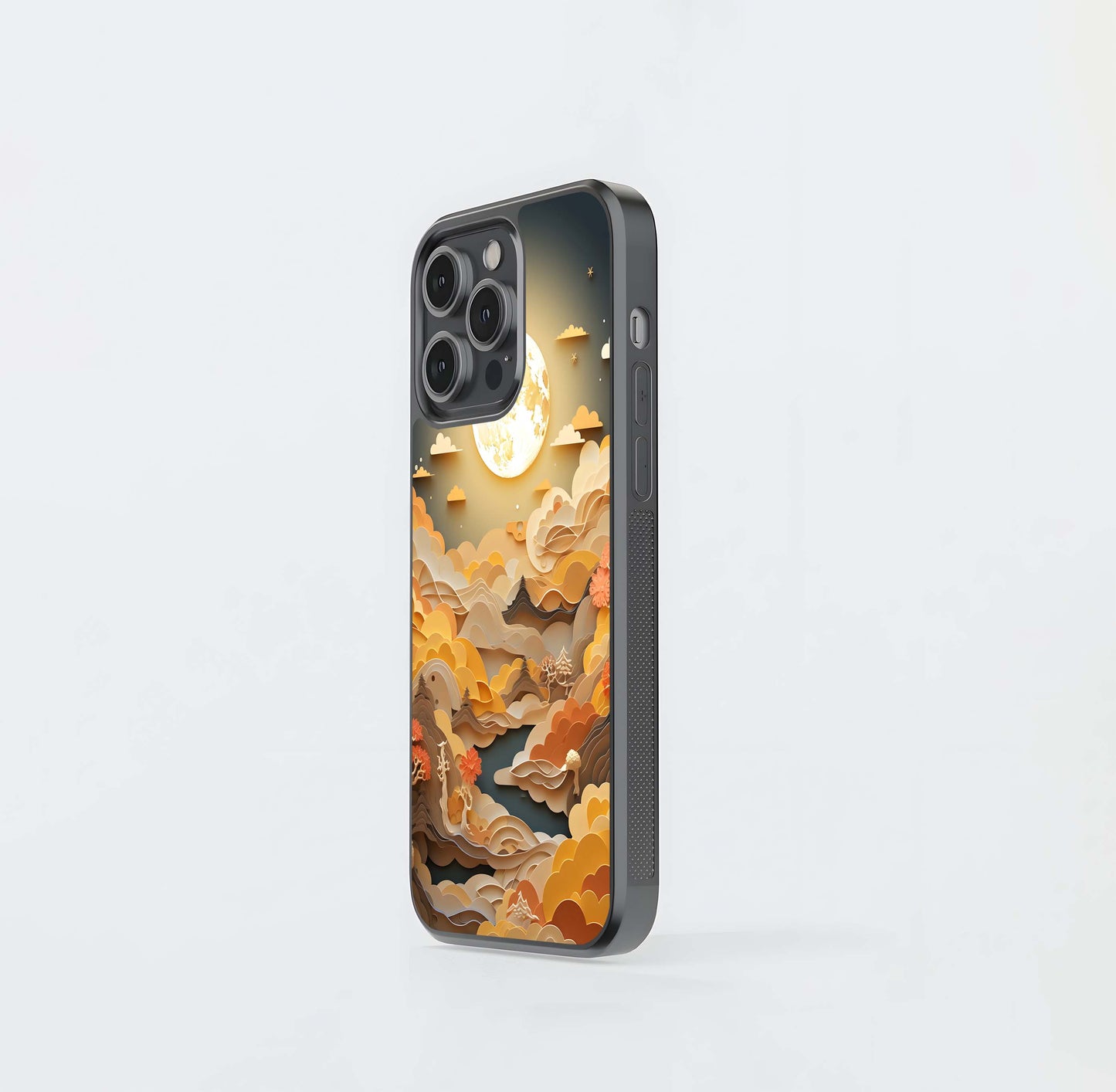 Mid Autumn Season Glass Case