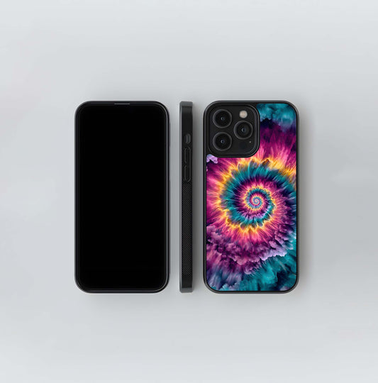 Galactic Spiral Burst Glass Case