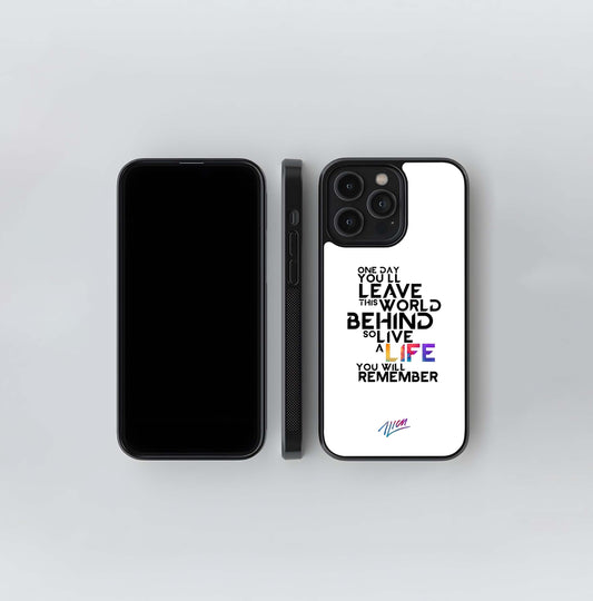 Motivational Gradient Glass Case