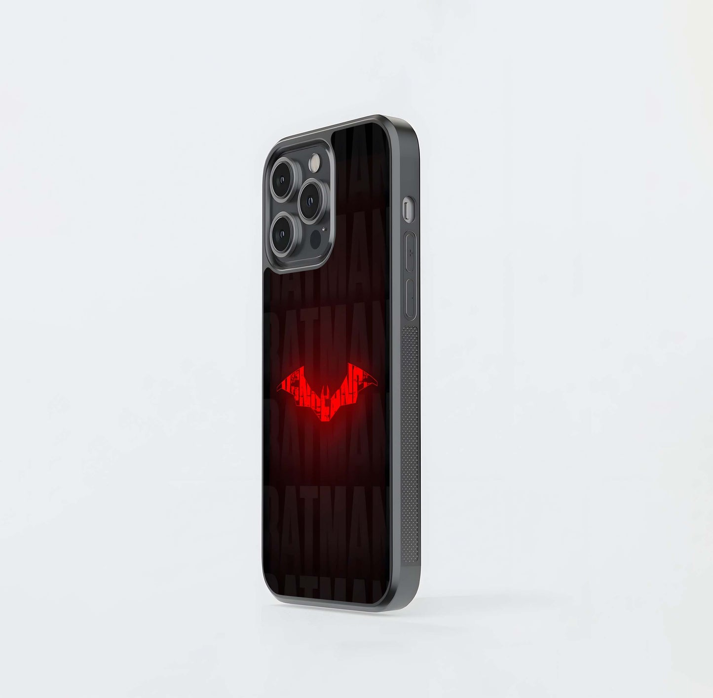 Neon Bat Signal Glass Case