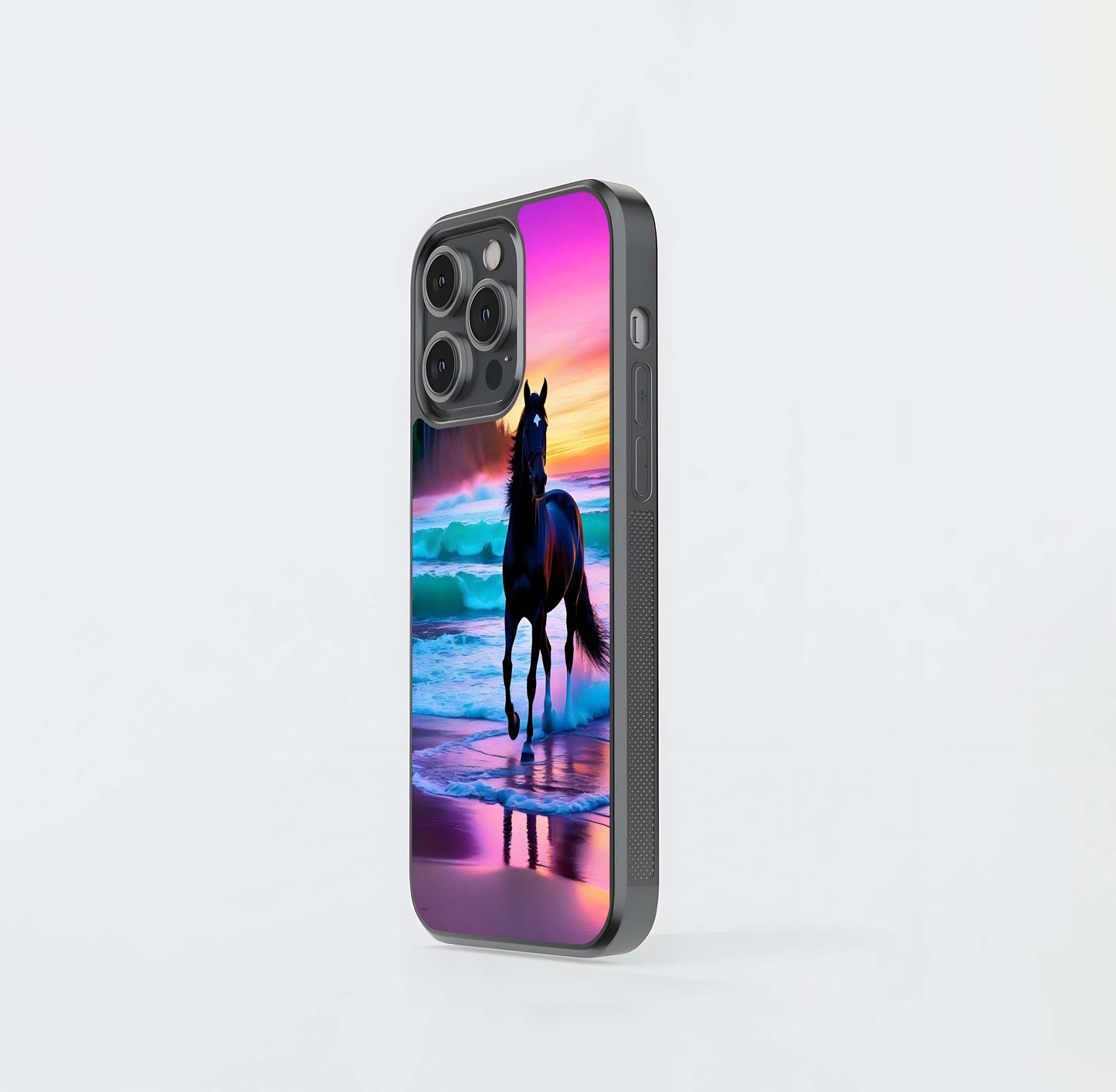 Neon Beach Gallop Glass Case