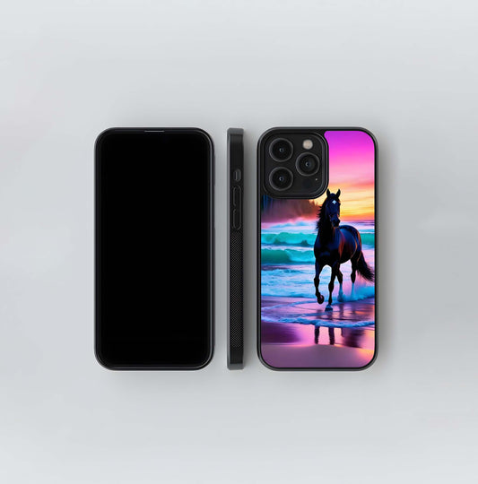 Neon Beach Gallop Glass Case