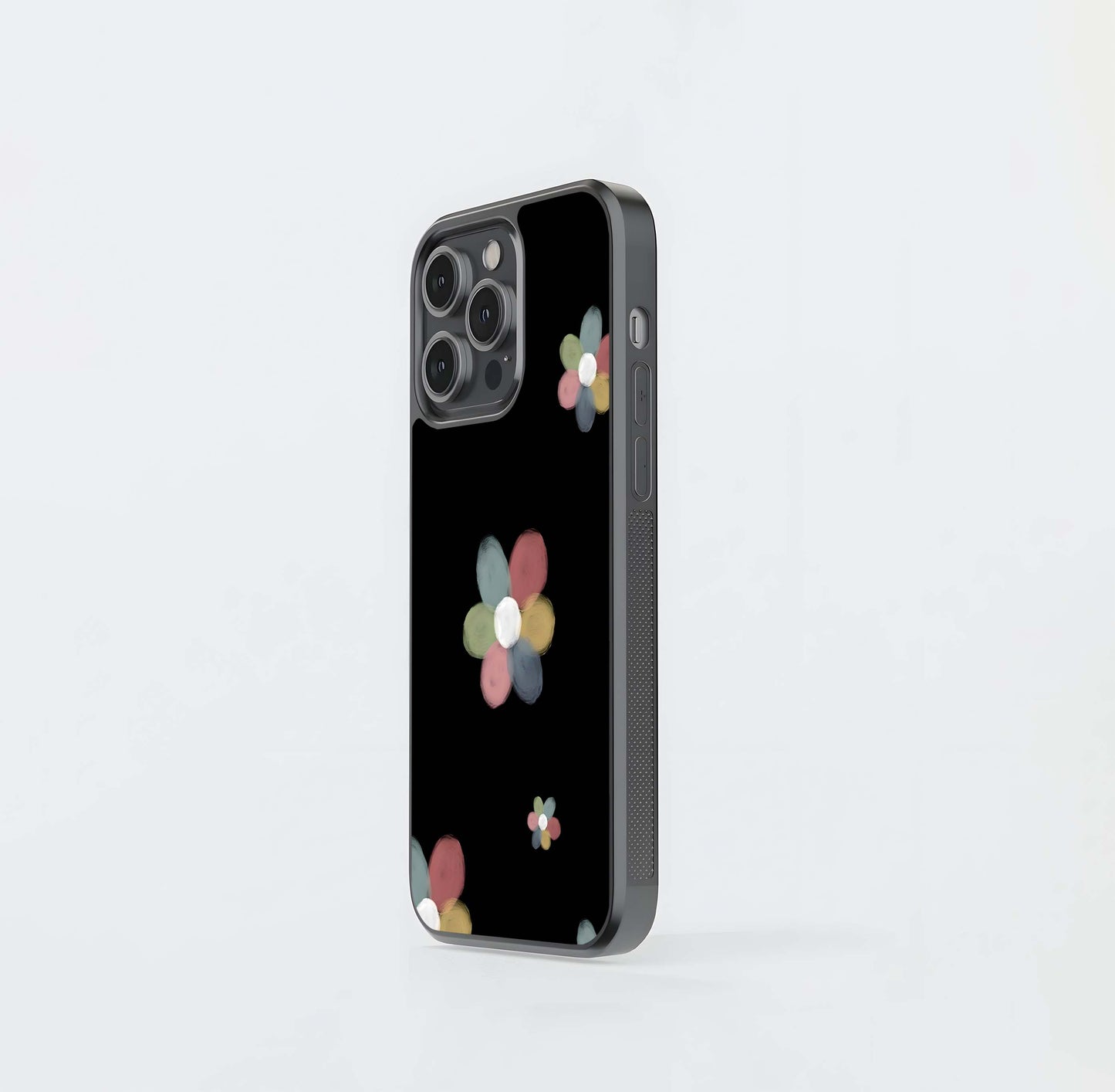 Child's Pastel Bloom Abstract Glass Case