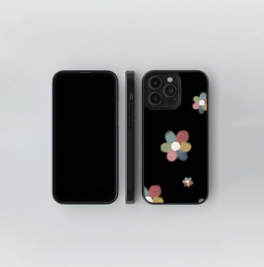 Child's Pastel Bloom Abstract Glass Case