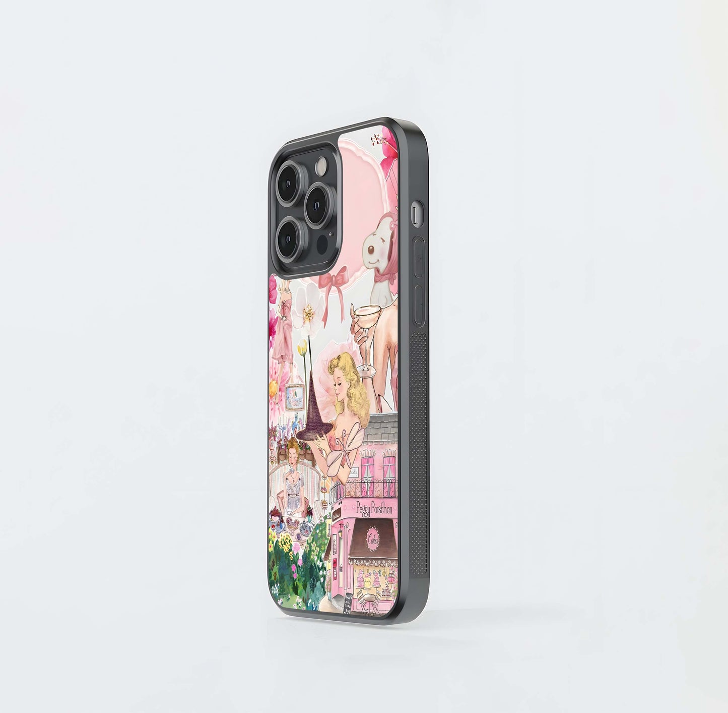 Aesthetic Peggy Glass Case