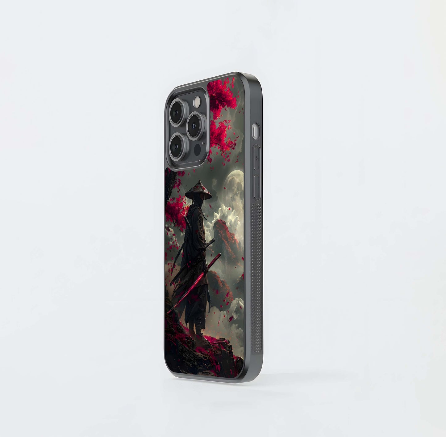 Red Moon Wanderer Glass Case