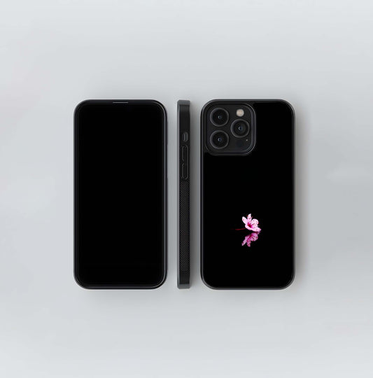 Cherry Blossom Reflection Glass Case