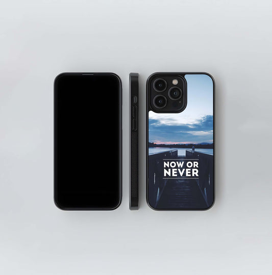 Now or Never Glass Case