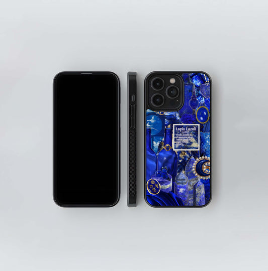 Aesthetic Lapis Lazuli Glass Case