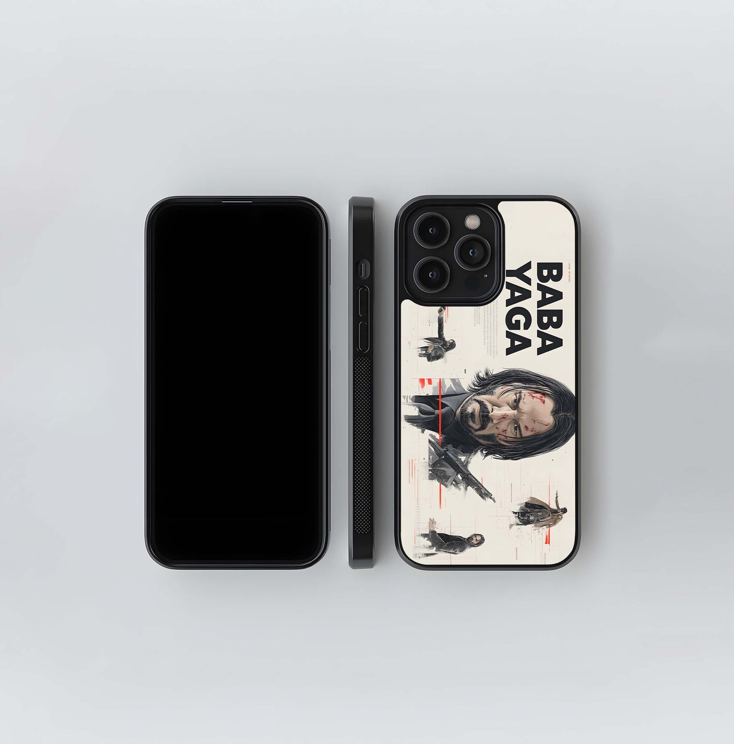 Baba Yaga Poster Glass Case