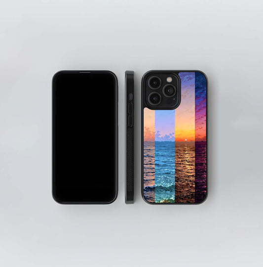 Ocean's Shifting Moods Glass Case