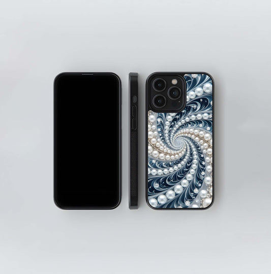 Opulent Oyster Cascade Glass Case