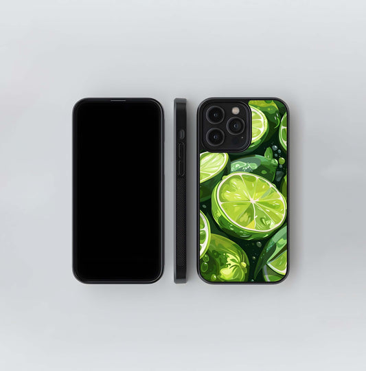 Green Lemon Glass Case