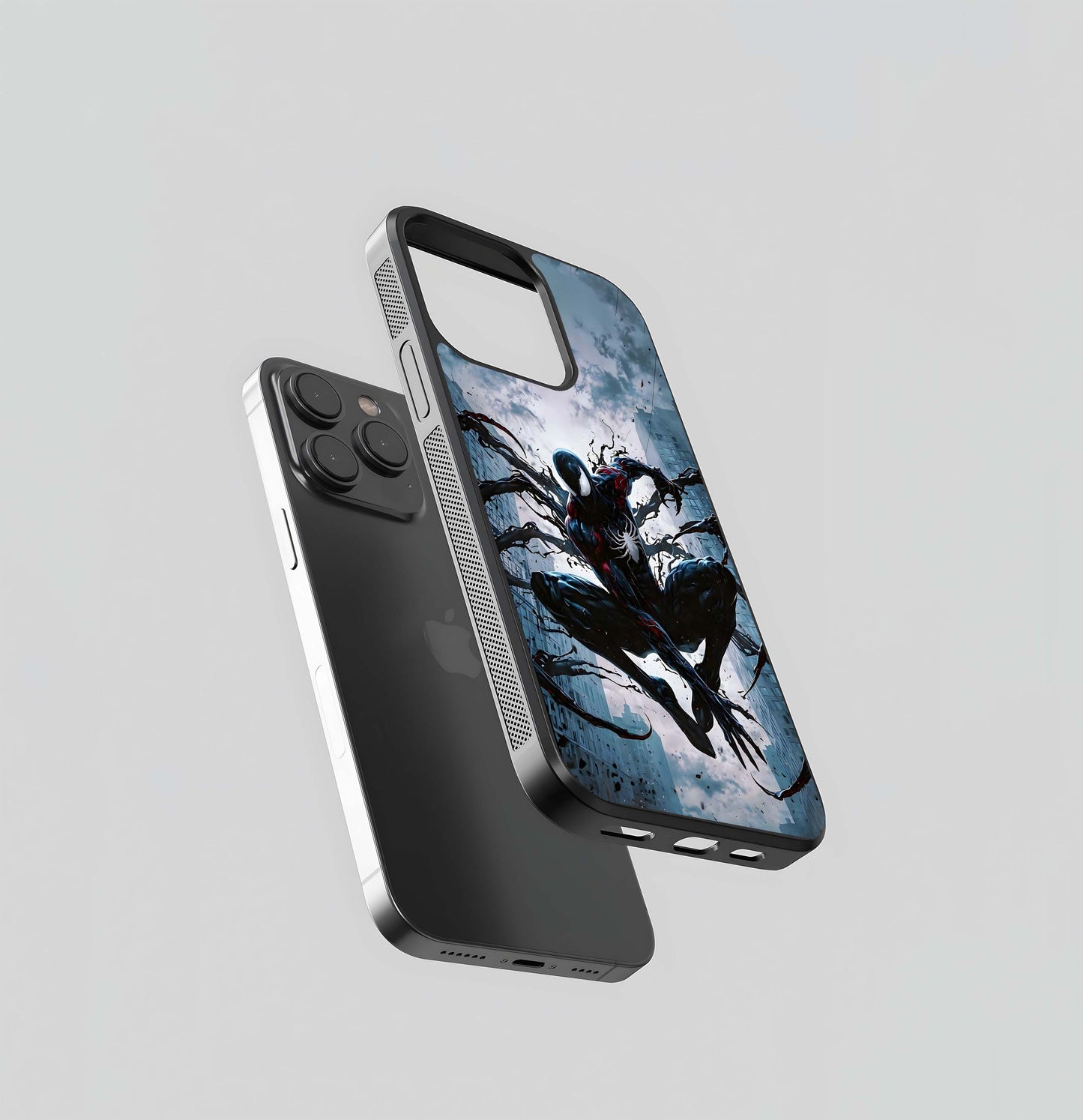 Venom Suit Spider-Man Glass Case