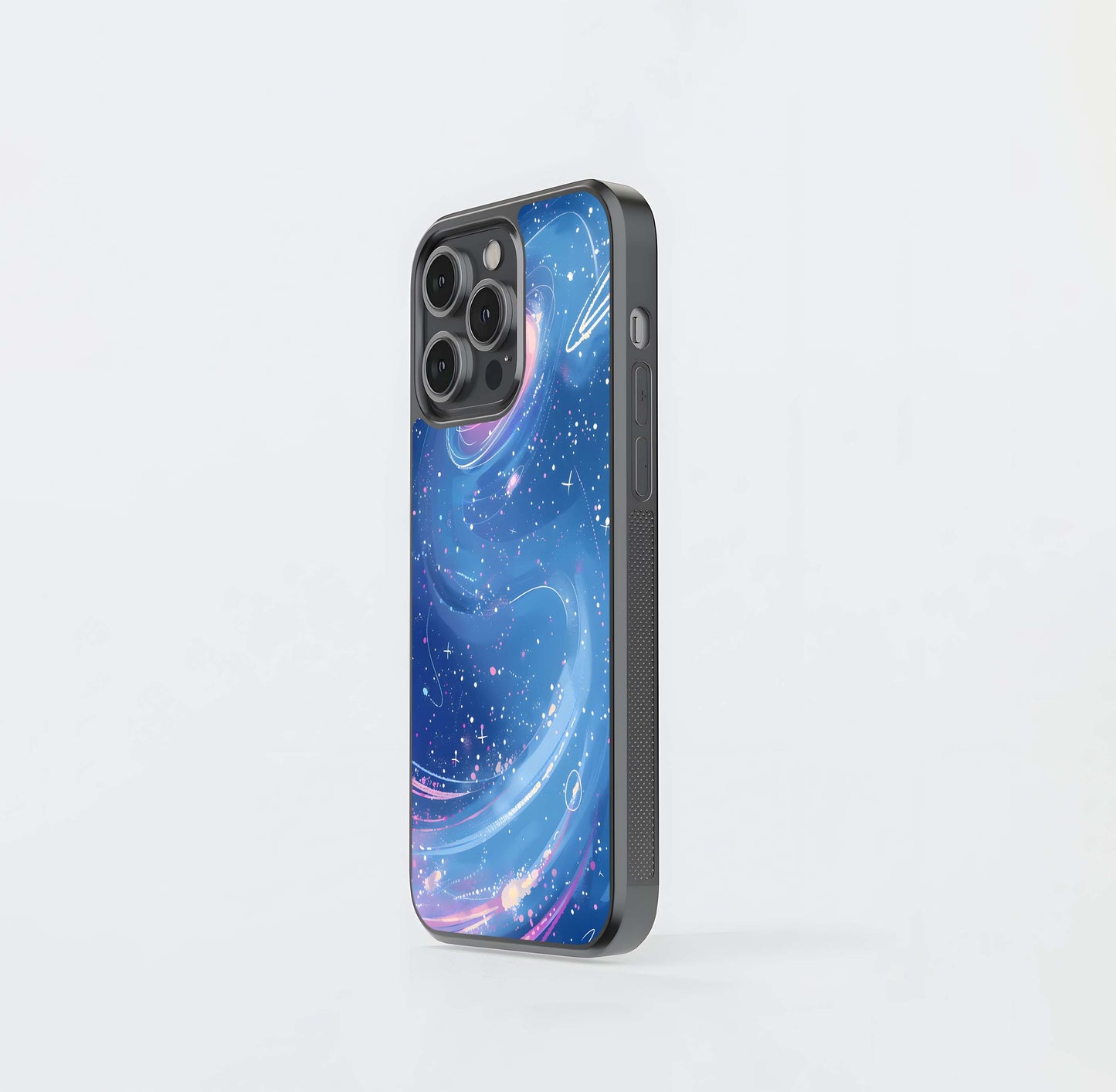 Pastel Nebula Glass Case