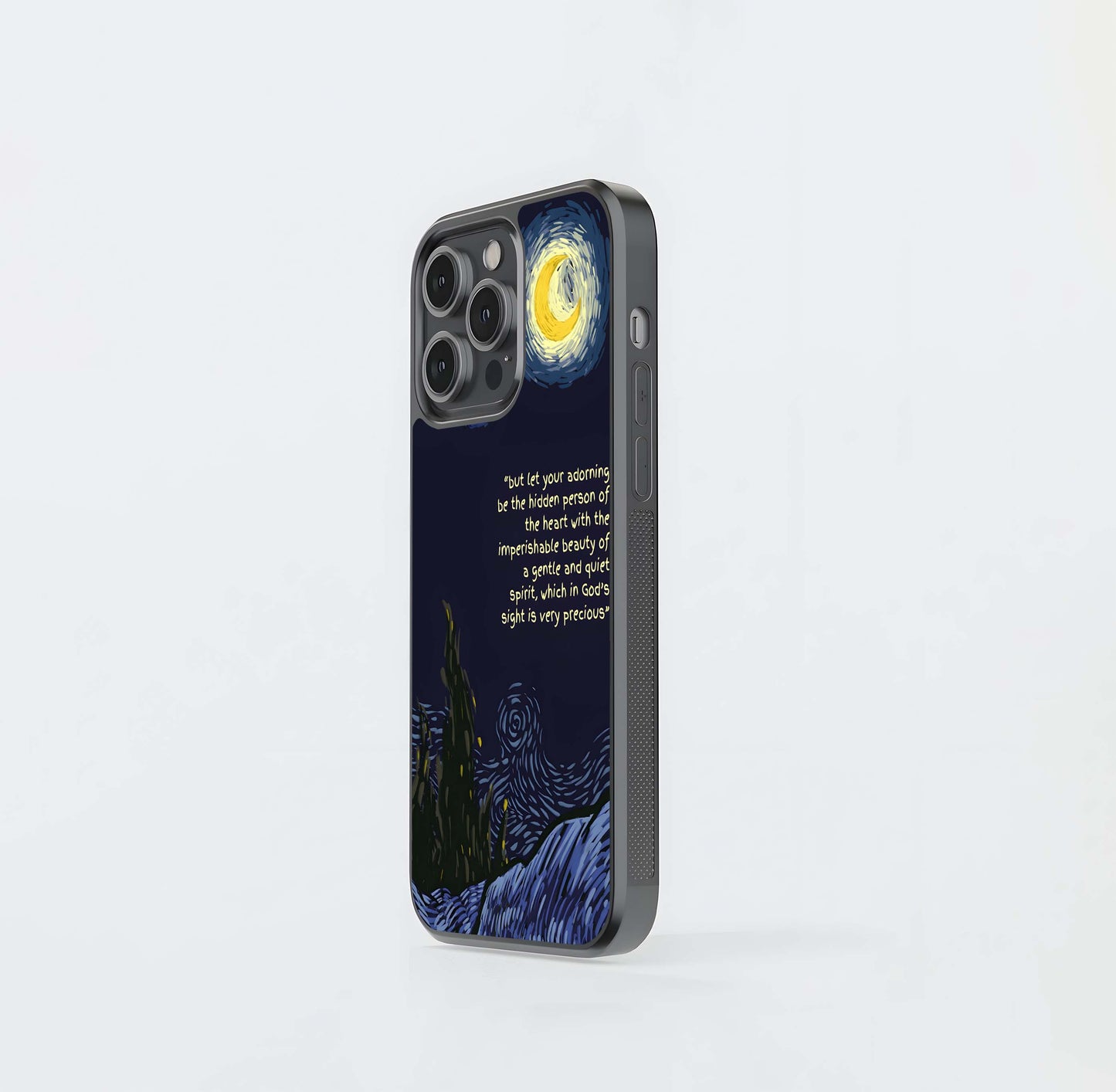 Night Faith Glow Glass Case