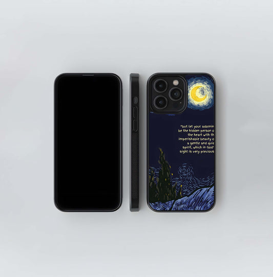 Night Faith Glow Glass Case