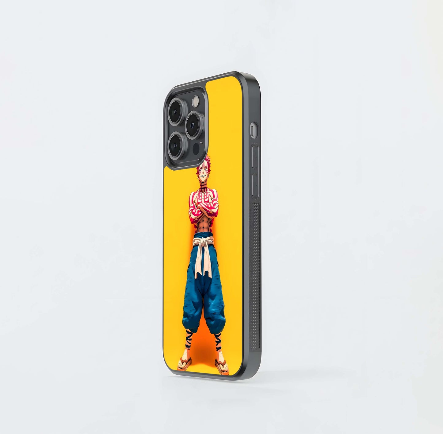 Crimson Tattoo Warrior Glass Case