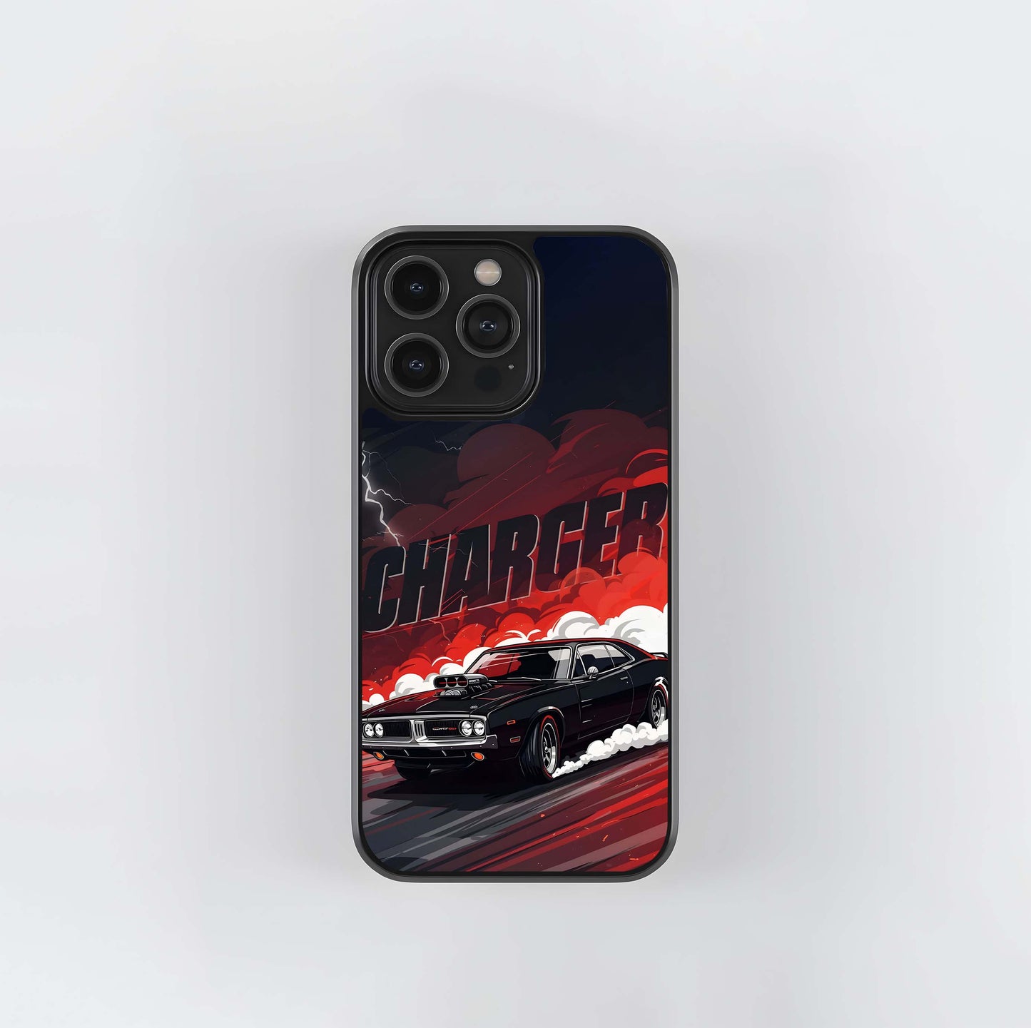 Dark Charger Fury Glass Case