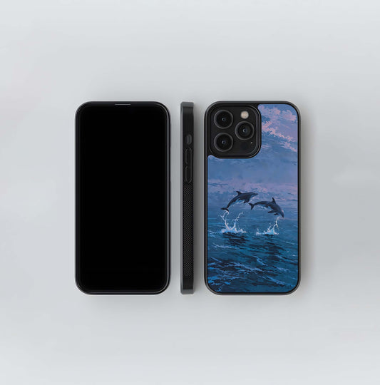 Ocean Leap Joy Glass Case