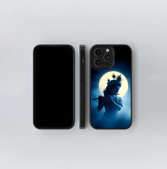 Divine Moon Flute Glass Case