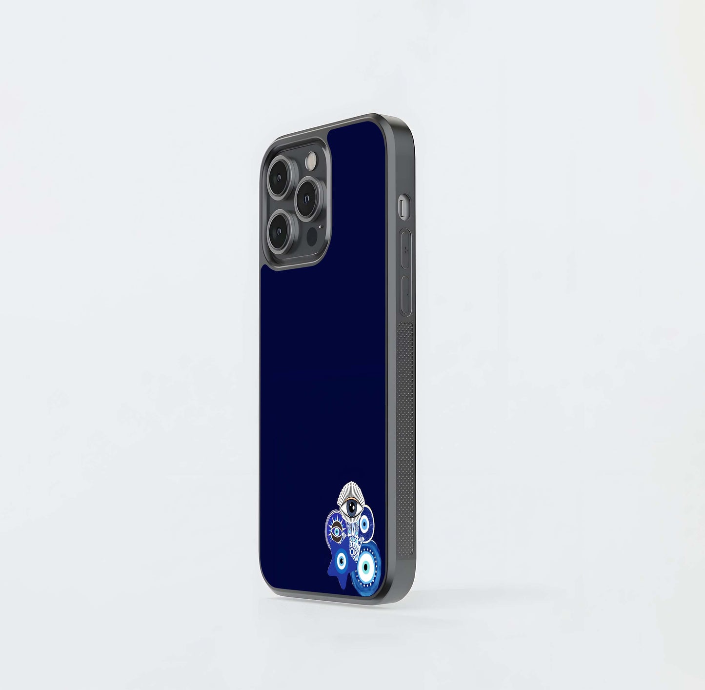 Evil Eye Charm Glass Case / Cover