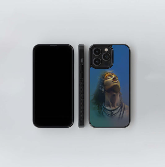 Cosmic Shiva Lingam Glass Case