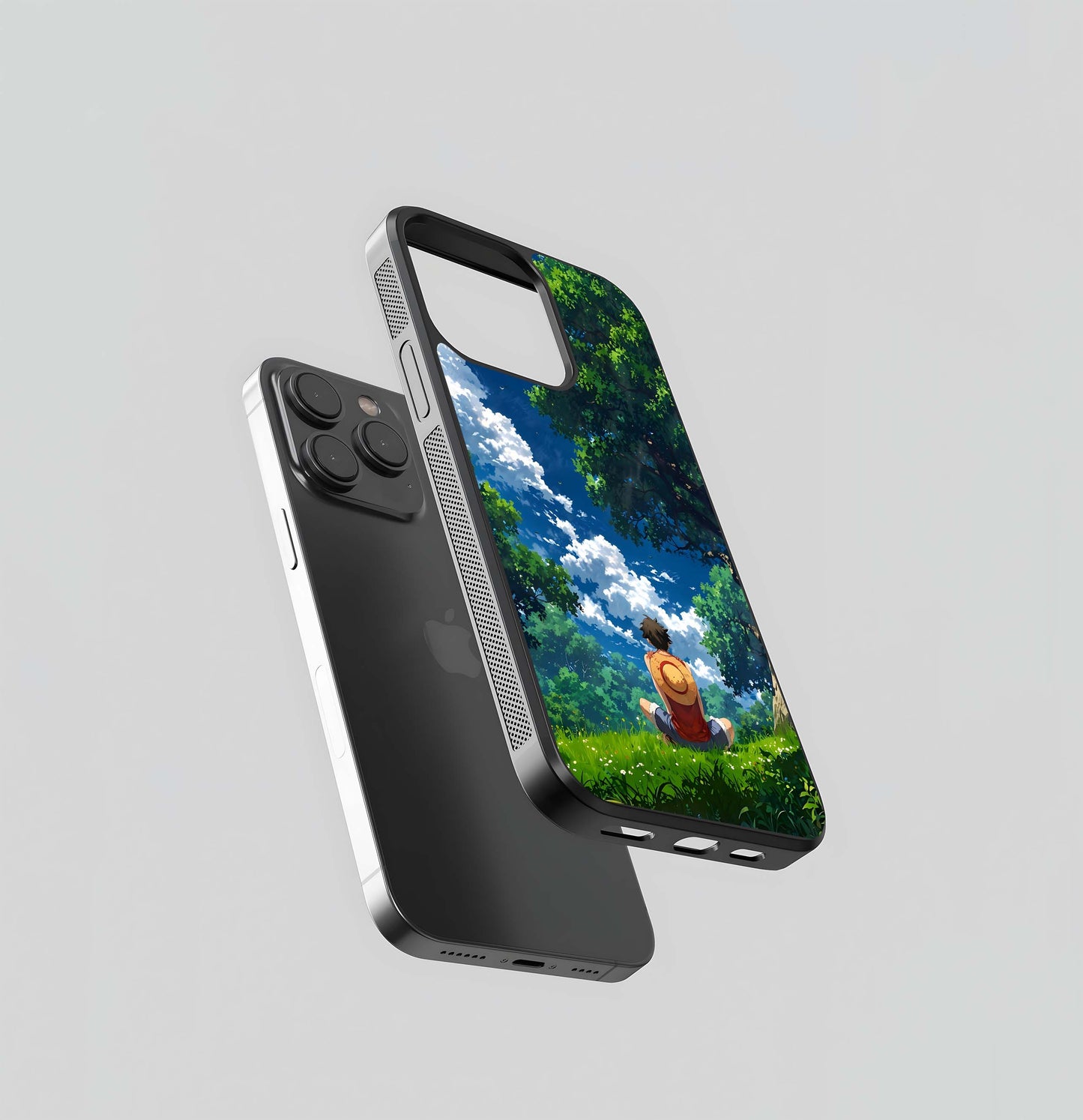 Alone Luffy Glass Case