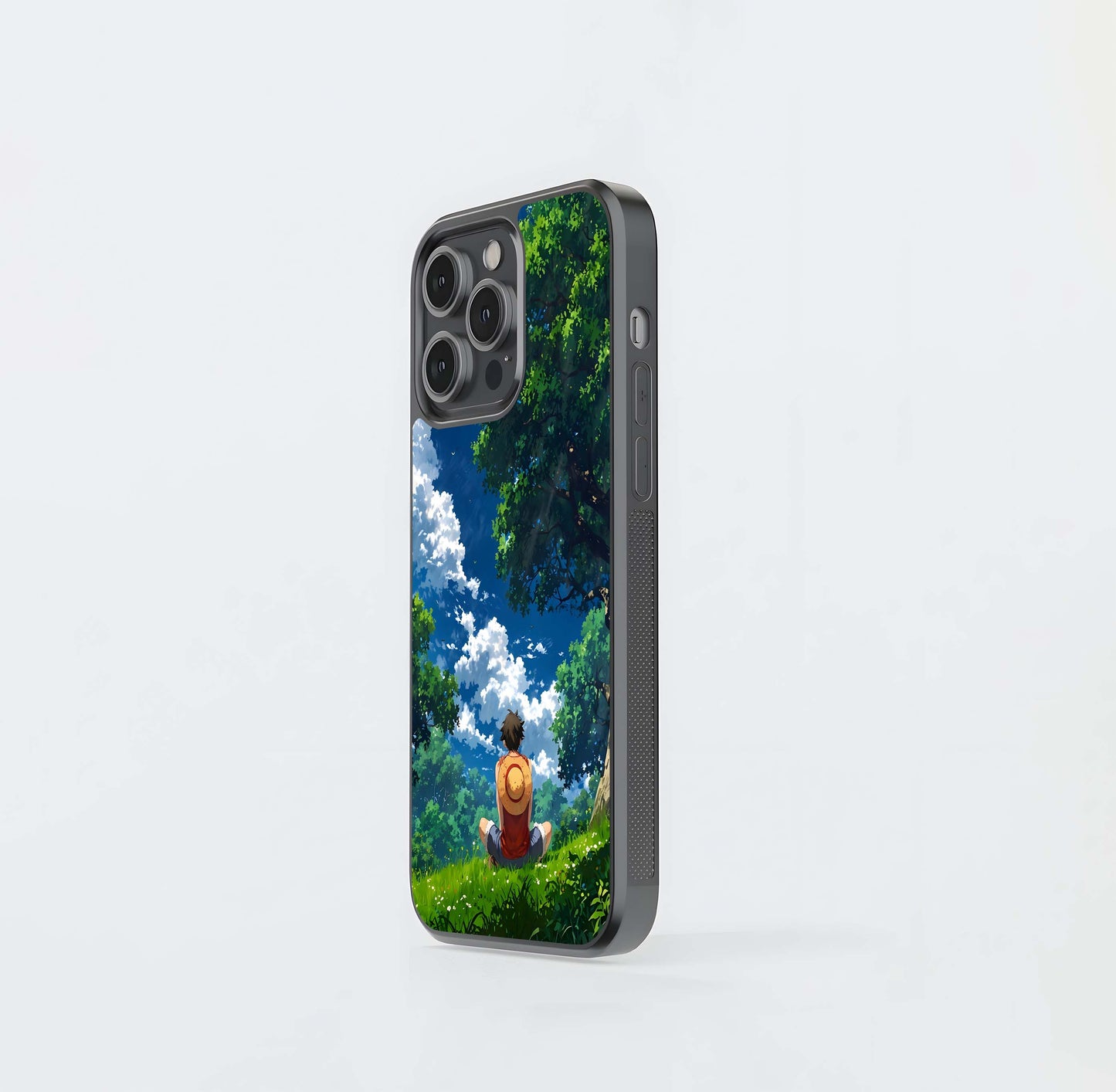 Alone Luffy Glass Case