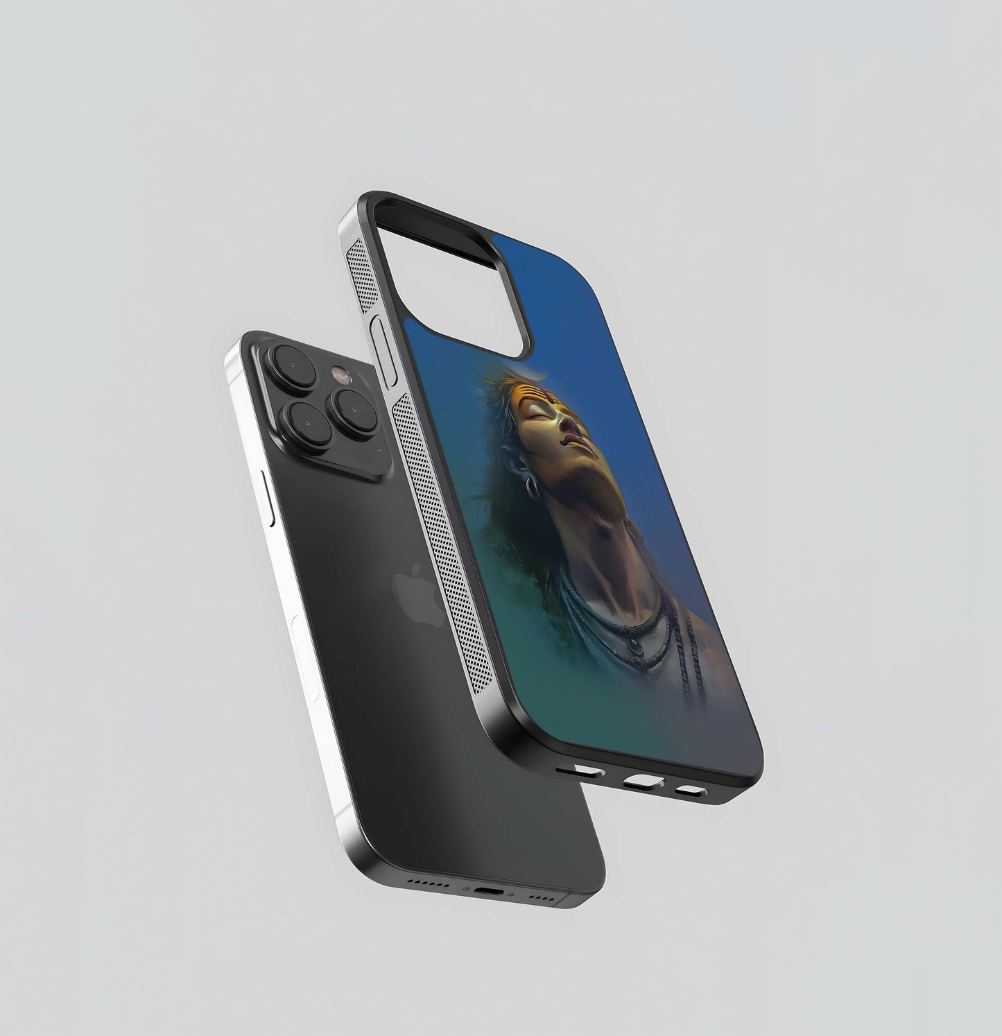 Cosmic Shiva Lingam Glass Case