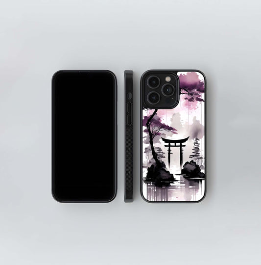 Zen Ink Wash Glass Case