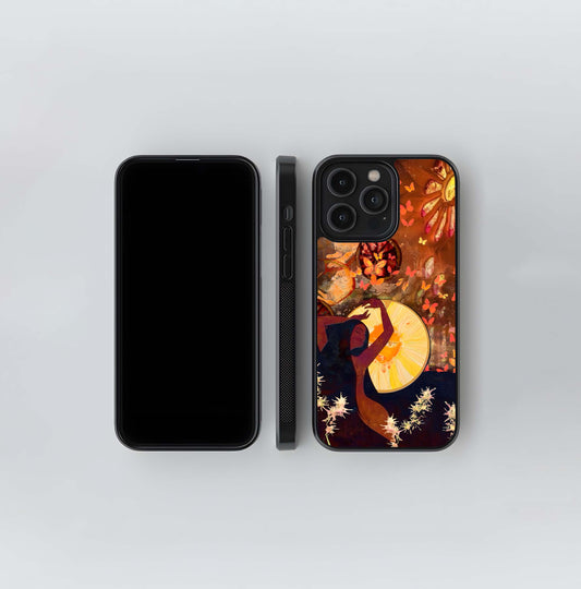 Radiant Citrus Dance Glass Case