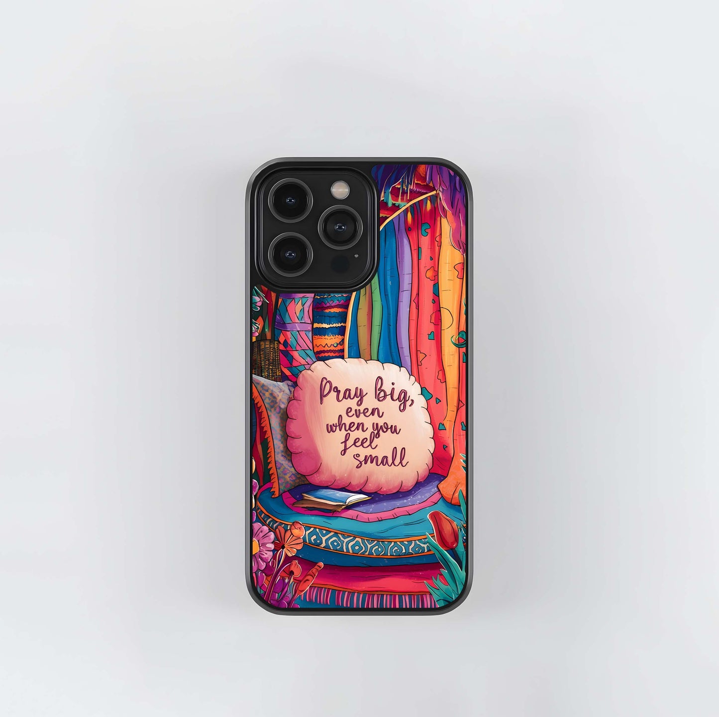 Prayer Rainbow Soul Glass Case