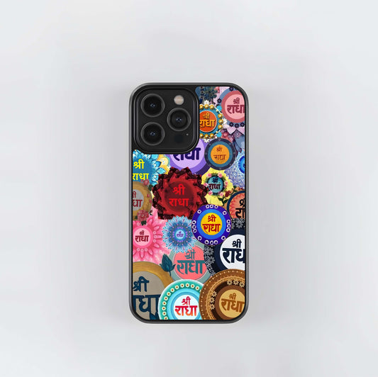 Radha Divine Bloom Glass Case