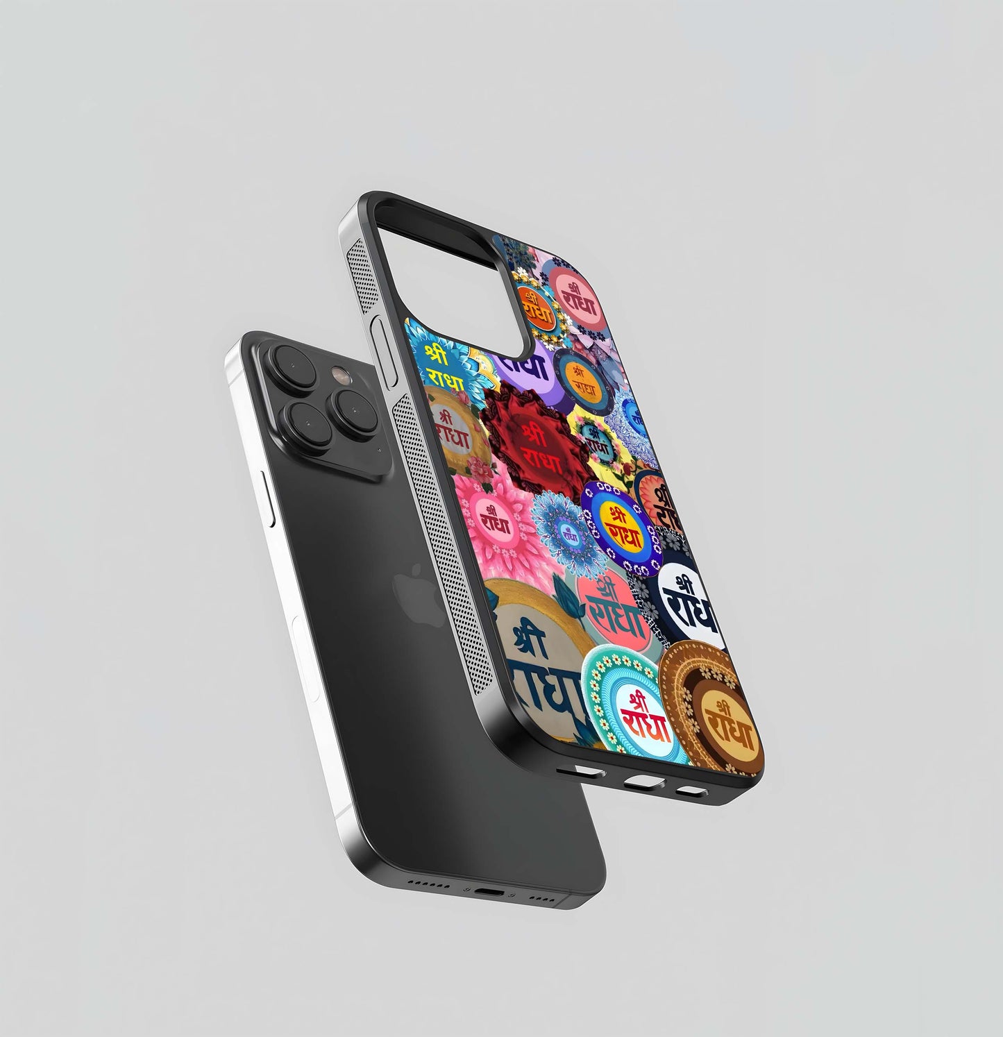 Radha Divine Bloom Glass Case