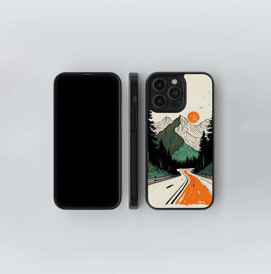 Retro Road Trip Glass Case