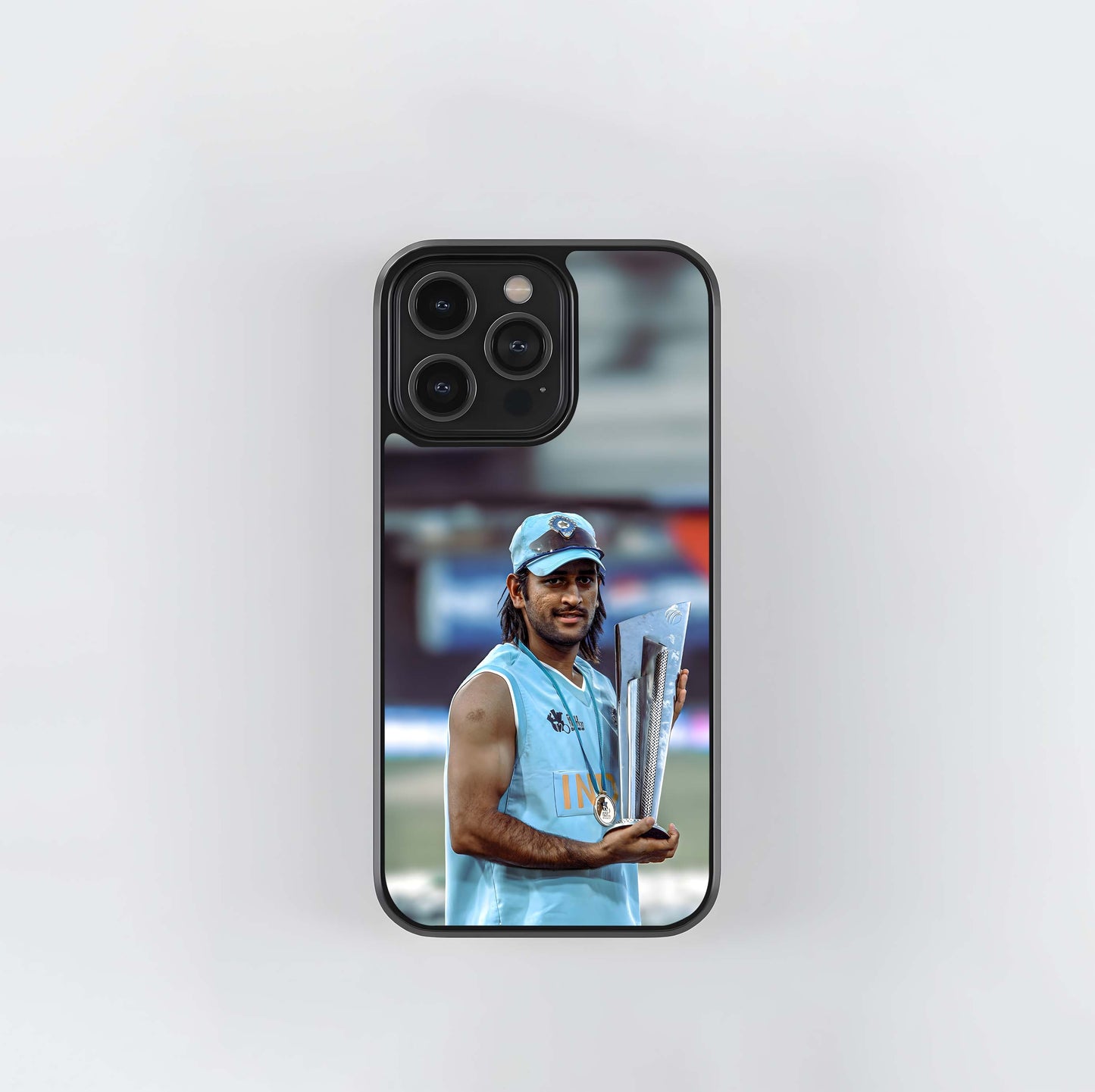 Dhoni 2007 T20 World Cup Glass Case