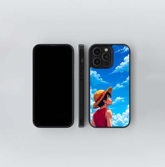 Monkey D Luffy Glass Case