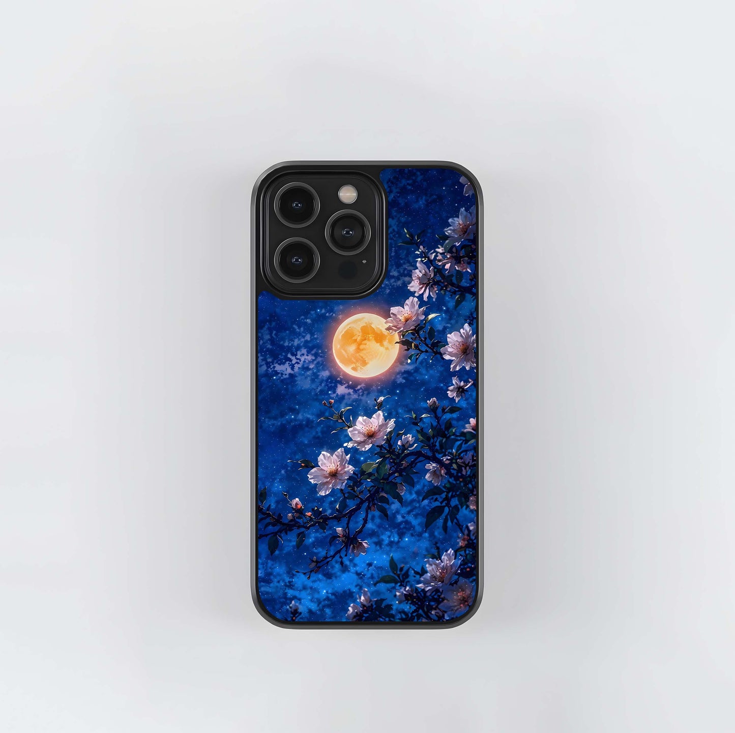 Moonlit Blossoms Night Glass Case