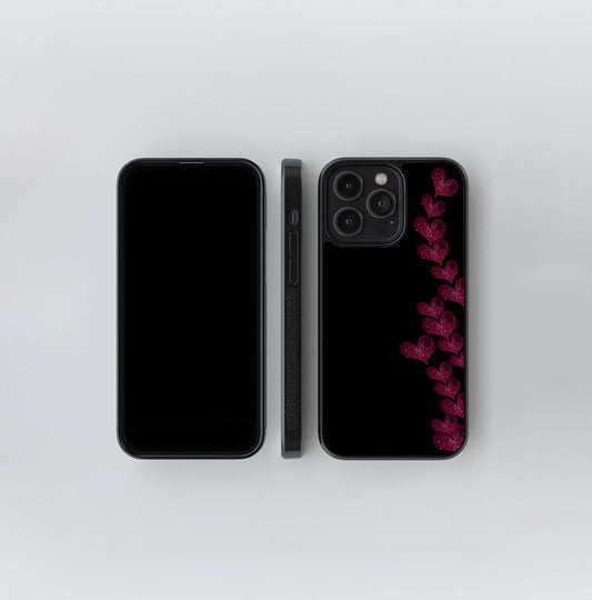 Shadow Hearts Border Glass Case